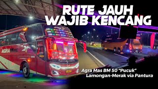Download lagu [ RK BALAP RUTE PALING JAUH DI PANTURA ! ] WAJIB KENCANG AGAR TAK KESIANGAN Trip Agra Mas BM50 Merak mp3