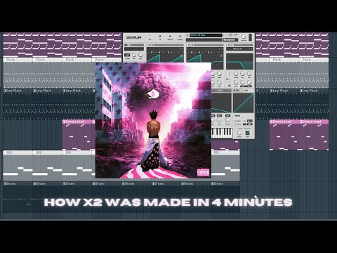 How 'X2' by Lil Uzi Vert was made in 4 minutes | FL Studio