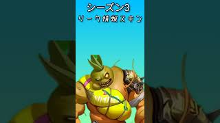 フォートナイトのシーズン3 バトルパススキン一覧 #fortnite #shorts