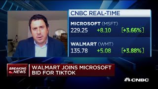 Walmart says it's teaming up with Microsoft for TikTok bid