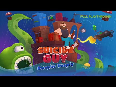 Suicide Guy: Sleepin' Deeply - Full Playthrough PS4