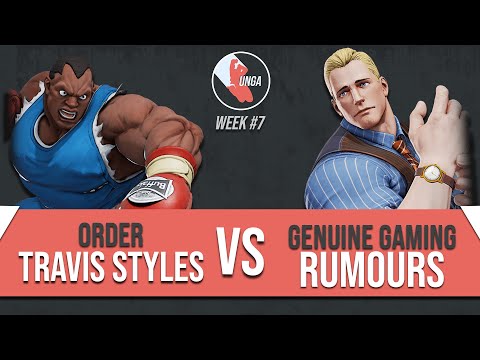 ORDER | Travis Styles (Balrog) vs GG | Rumours (Cody) // SFV:S1 | Week #7 // Winners Final