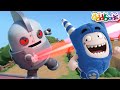Robot Laser Showdown Full Episodes Oddbods Cartoons For Kids