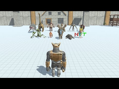 LEVEL 2 GHOR HAMMER VS BOSS - Animal Revolt Battle Simulator