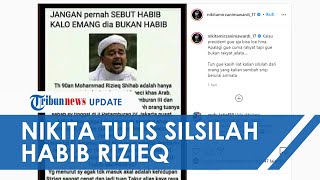 Nikita Mirzani Tulis soal Silsilah Keluarga Habib Rizieq Shihab, Sebut Anak Penjual Minyak Wangi