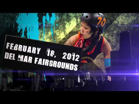 February 18th, 2012: San Diego Derby Dolls Wildfires vs. the Oly Rollers