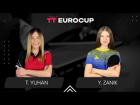 09:55 Tetiana Yuhan - Yulianna Zanik 06.07.2024 TT Euro.Cup Women Ukraine Star. TABLE 4