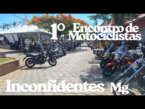 Encontro De Motociclistas,Triciclistas, Inconfidentes Mg 