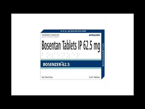 Bosentan 62.5mg bosenzer tab, 10 tablets, prescription