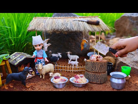 , title : 'Miniature Simple Chicken Biryani | Miniature Chicken Shop | Chicken 65 Recipe | The Tiny Foods