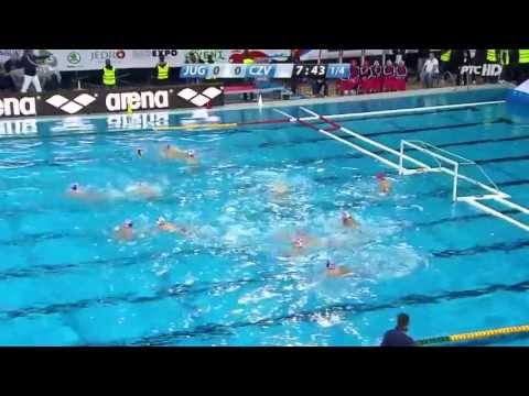 Vaterpolo, finale Lige šampiona, Crvena zvezda - Jug 8:7 (01.06.2013.), cela utakmica