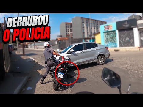 When POLICE OFFICERS are KNOCKED DOWN during a ESCAPE!