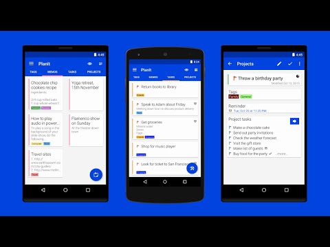 PlanIt: Memos, Tasks, Projects