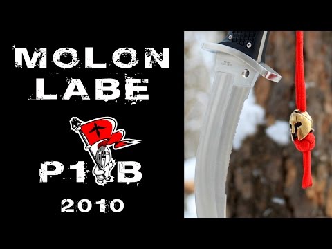 Подвеска на темляк "Molon Labe".