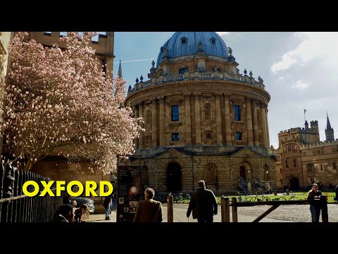 A Stroll Around Oxford (4K)