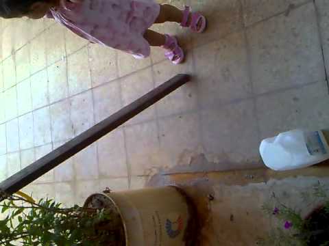 marycris in her garden