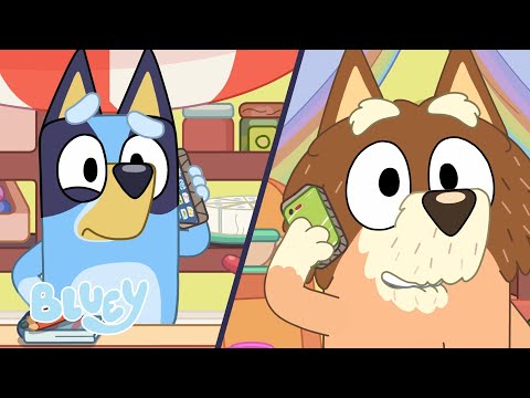 Capa de Vovô Pede Comida com Bluey! 🧡 | Jogos de Comida com Bluey | Bluey Português Brasil Canal Oficial