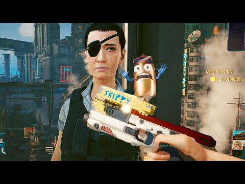 What Happens If You Take Skippy To Regina - Cyberpunk 2077 4K 2022