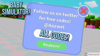 Roblox Baby Simulator Gem Codes Th Clip - 