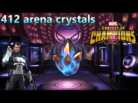 412 arena crystal opening || marvel contest of champions (part 144)
