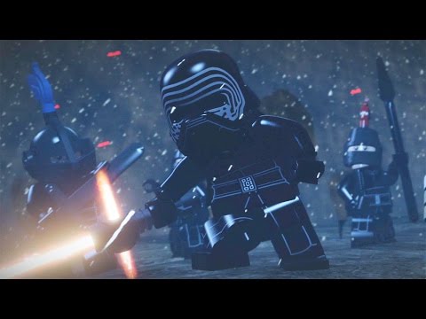 LEGO Star Wars The Force Awakens 100% Free Play Guide #6 - Maz's Castle (All Mini Kits / Red Brick)