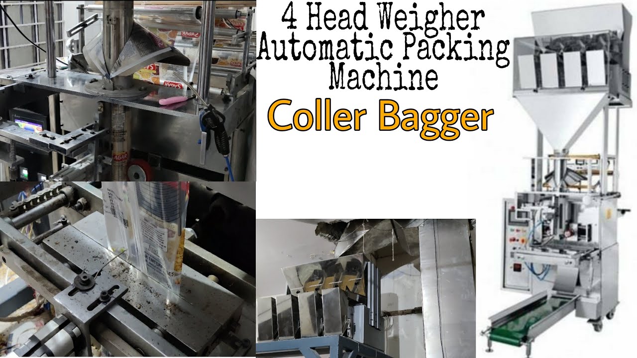 Automatic Packaging Machine : Collar Bagger With 4 Head Weigher