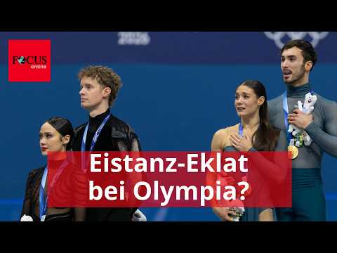 Ice dancing scandal at the Olympics? US pair loses gold after a controversial score by the French...