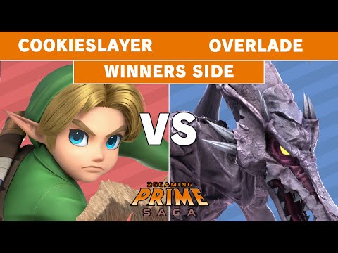 2GG: Prime Saga - Cookieslayer (Young Link) vs Overlade (Ridley) Winners Side- Smash Ultimate