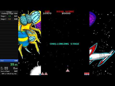 (WR) Galaga - CStage1 - 1:01.37