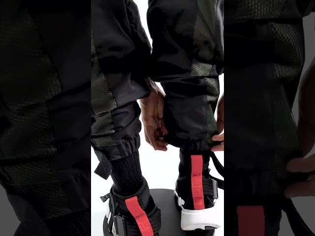 Vídeo relacionado con Reflective Luminous Moda Hombre Hip Hop Street Dance Jogging Pantalones Reflectantes