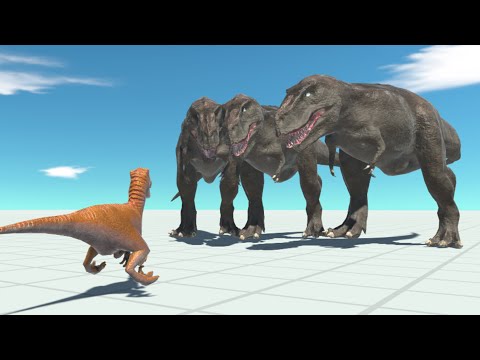 3x T-REX vs EVERY UNIT - Animal Revolt Battle Simulator