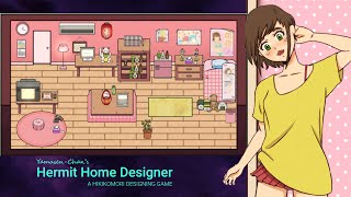 Hermit Home Designer - Help An Anime Girl Design Her Rooms In A Straightforward Game With No Twists!