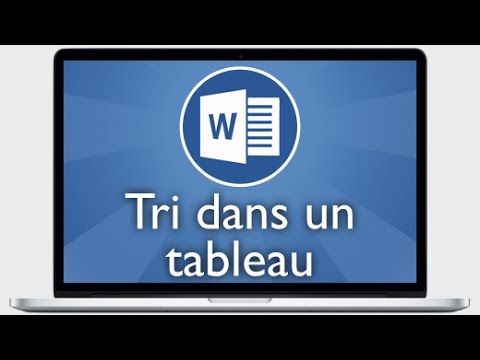 comment modifier ordre page word
