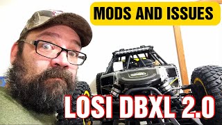 LOSI DBXL 2.0 UPGRADES AND ISSUES IN THE SHOP WITH GUS