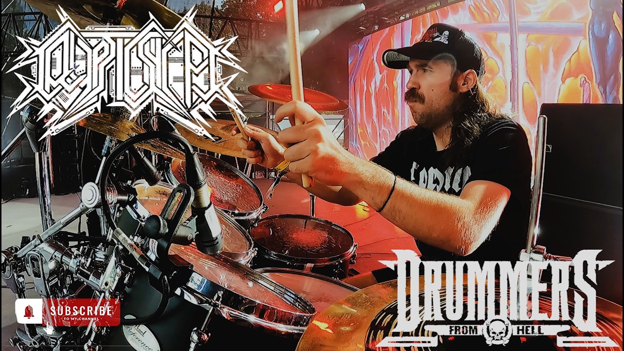 CRYPTIC SHIFT-Cryogenically Frozen. Ryan Sheperson.  @SummerDyingLoud  fest 2026 (Drum Cam)