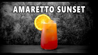 Better Than a Tequila Sunrise? Try the Amaretto Sunset!