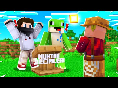 ŞEHİRE YENİ MUHTAR GELDİ KİM ? - Minecraft AslanCraft Bölüm 33
