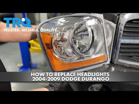 How to Replace Headlights 2004-2009 Dodge Durango