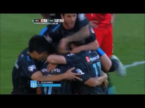 Gol de Romero // Independiente 0-2 Racing // Ida Liguilla Pre-Libertadores