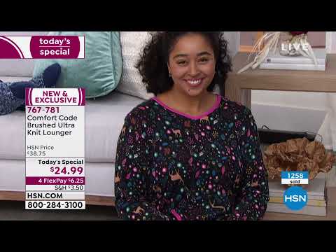 HSN | Comfort Code by Cuddl Duds 01.06.2022 - 12 AM