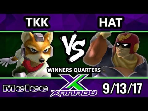 S@X 219 Melee - TKK (Fox) Vs. Hat (Captain Falcon) - Smash Melee Winners Quarters - SSBM