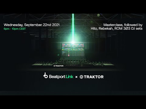 NI Traktor x Beatport Get Together  w/ Rebekah, Hito, ROM 3Ø3 | @beatport  Live