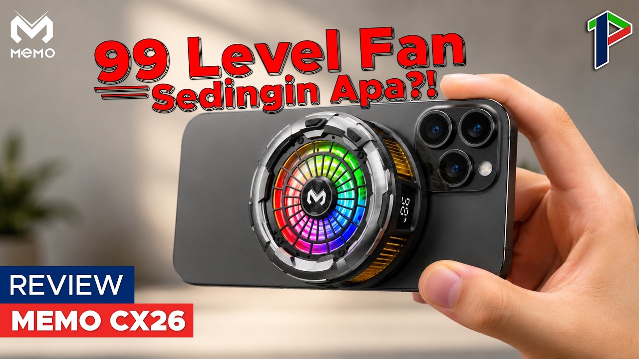 Cooling Fan 4 Mode dengan Fan Overclock - MEMO CX26 | Review Indonesia