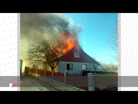 Gospodărie incendiată la Gura Putnei