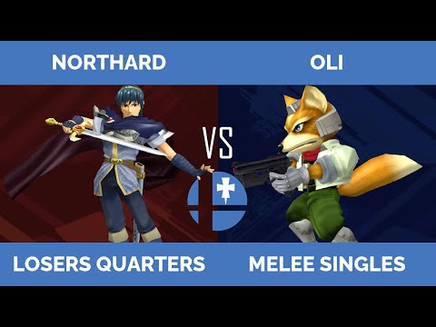 RogaSmash 197: SSBM Losers Quarters - Northard (Marth) vs Oli (Fox)
