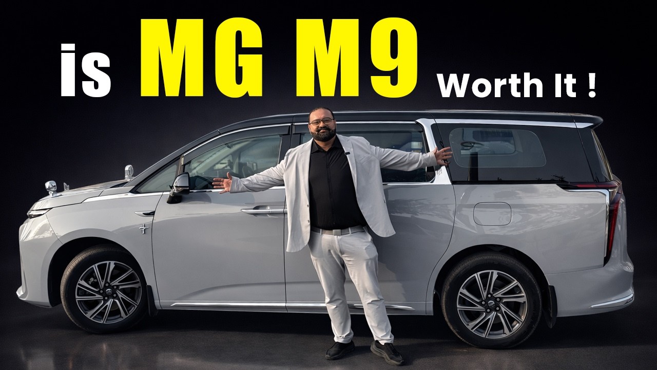 MG M9 Honest Review: Better than Toyota Vellfire? (Price, Range & Luxury)