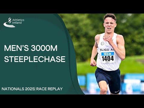 Finley Daly steeple champion for the second time│Men's 3000m steeplechase │Nationals 2025