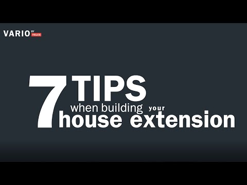 7 tips for when building a house extension