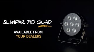 Algam Lighting SLIMPAR 710 QUAD projecteur à LED  - Video