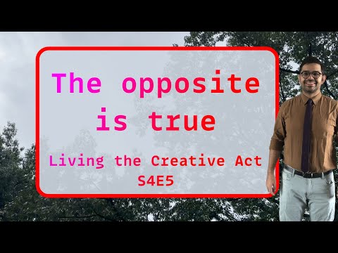 💜 The Opposite Is True | Living the Creative Act S4E5 thumbnail